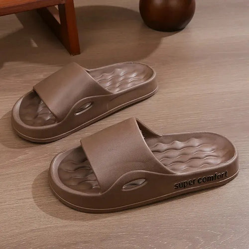 Thick Platform Slippers for Women Home Soft Sole Pillow Slides Sandals