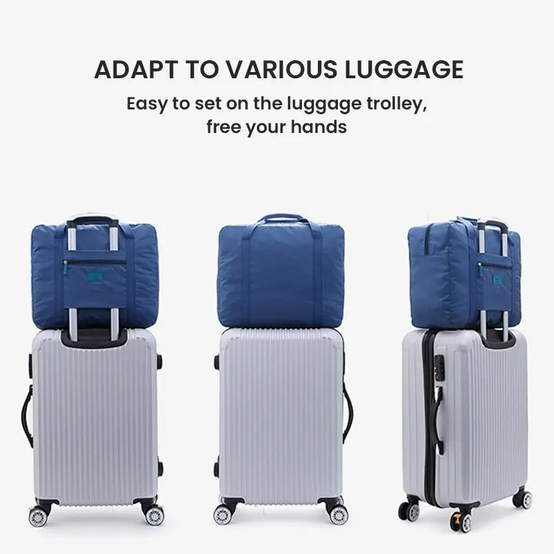 Foldable Travel Duffel Bag Lightweight Travel Bag for Women and Men
