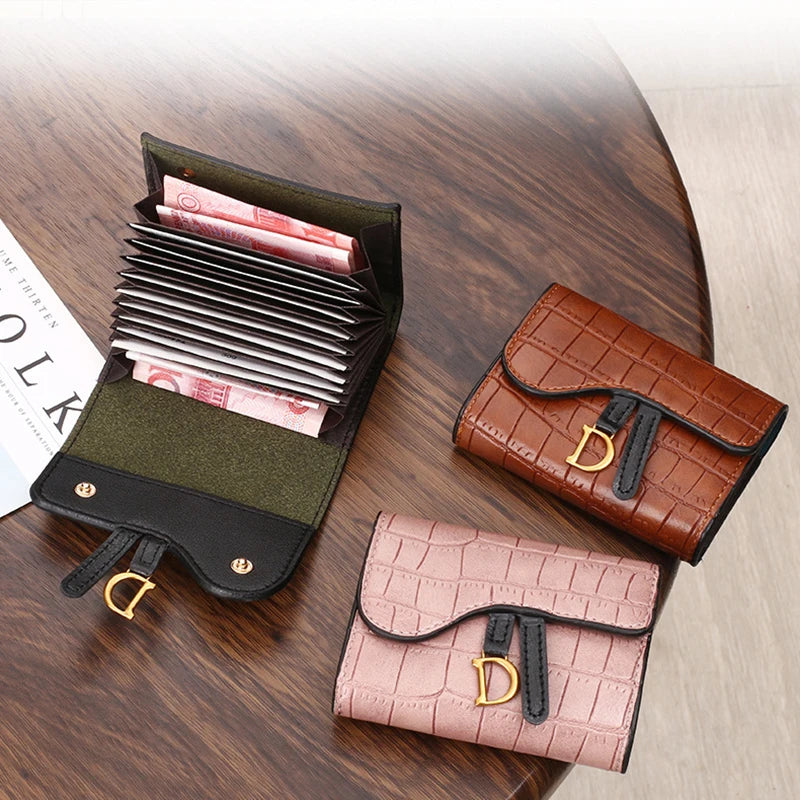 Card Bag Female Exquisite High-grade Compact Multi Card Position Coin