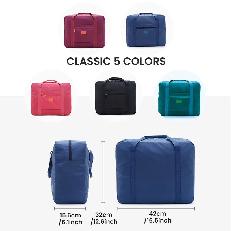 Foldable Travel Duffel Bag Lightweight Travel Bag for Women and Men