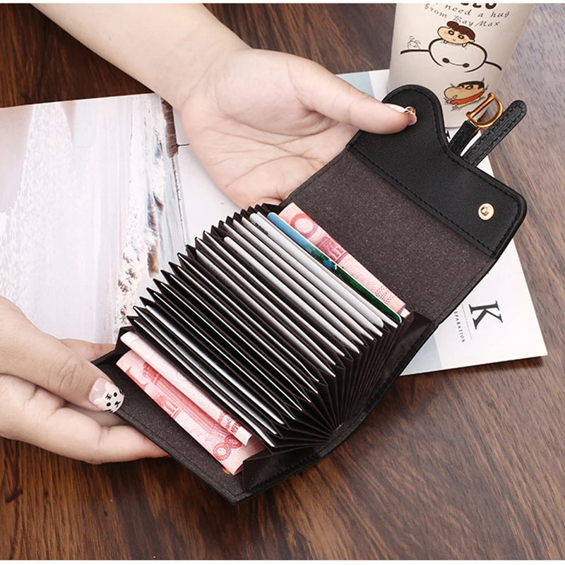 Card Bag Female Exquisite High-grade Compact Multi Card Position Coin