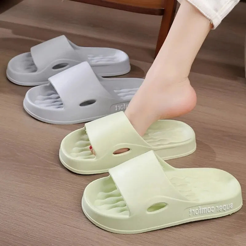 Thick Platform Slippers for Women Home Soft Sole Pillow Slides Sandals