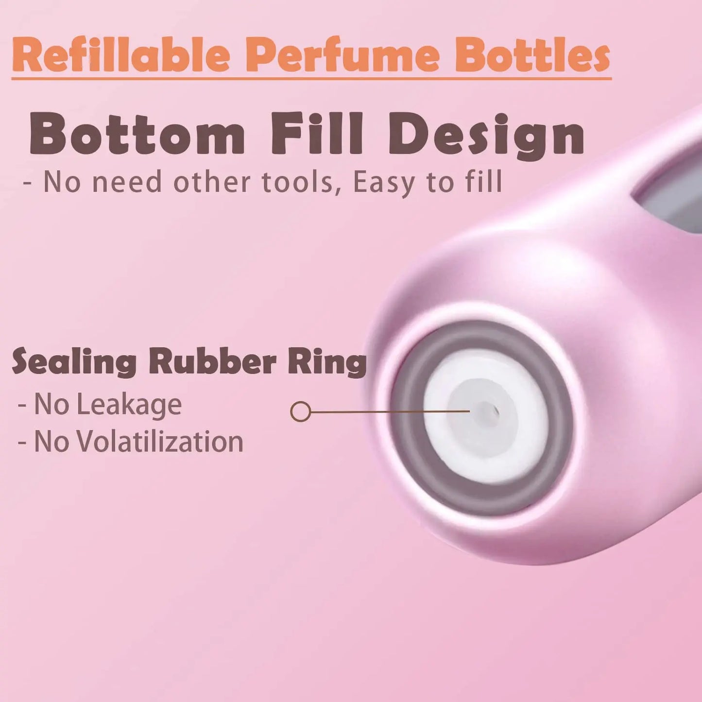 8/5ml Perfume Atomizer Portable Liquid Container For Cosmetics
