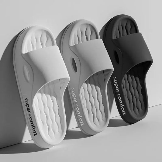 Thick Platform Slippers for Women Home Soft Sole Pillow Slides Sandals